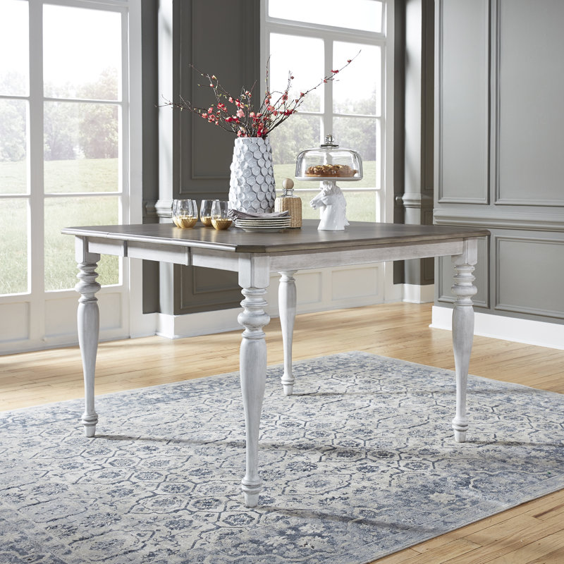 Wayfair white extendable dining table online